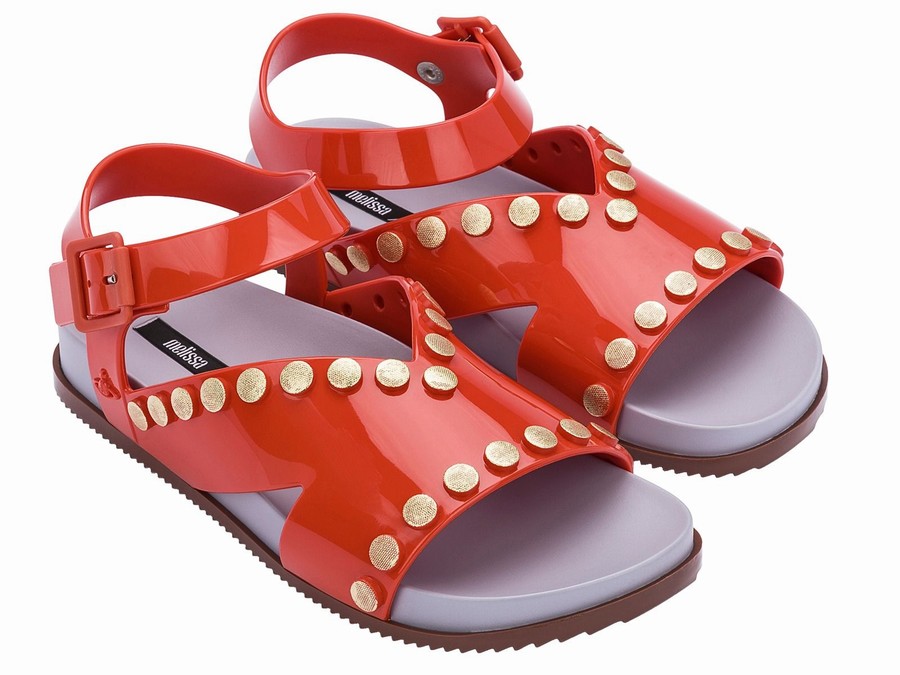 Sandalias Melissa Vivienne Westwood Ciao Mujer - Rojas - Argentina IAB-751693